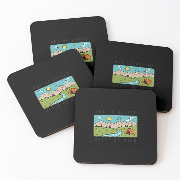 Item preview, Out of Office State of Mind Camping  designed and sold by Bernlivier.