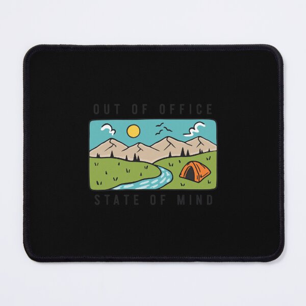 Item preview, Out of Office State of Mind Camping designed and sold by Bernlivier.