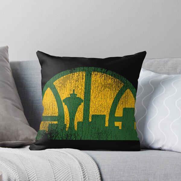 Item preview, Seattle Supersonics Distressed Basketball designed and sold by MaraAnita.