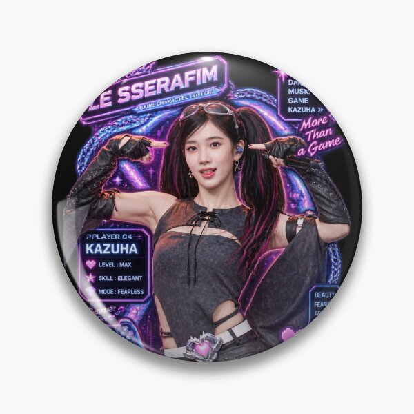 Item preview, Retro Gaming Interface Kazuha Chic Dark Stage Look designed and sold by Valereekmerch.