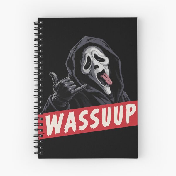 Item preview, Wasssuuup Ghost Face designed and sold by DebellismyrArts.