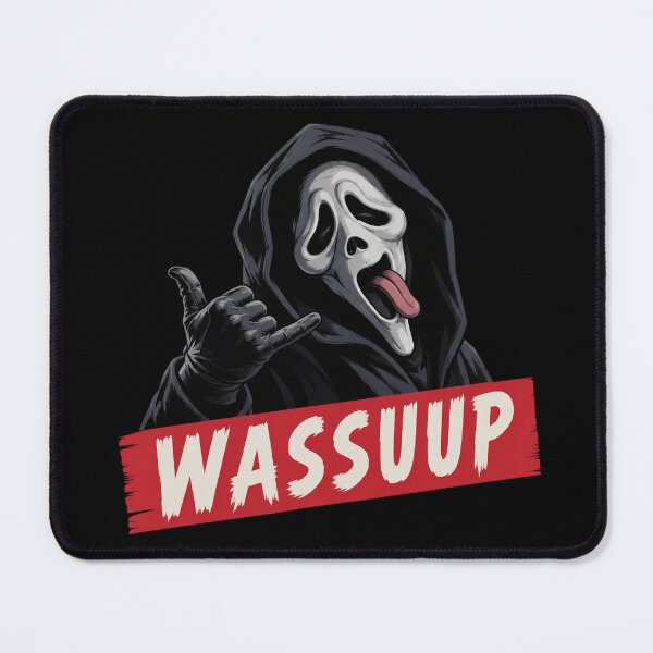 Item preview, Wasssuuup Ghost Face designed and sold by DebellismyrArts.