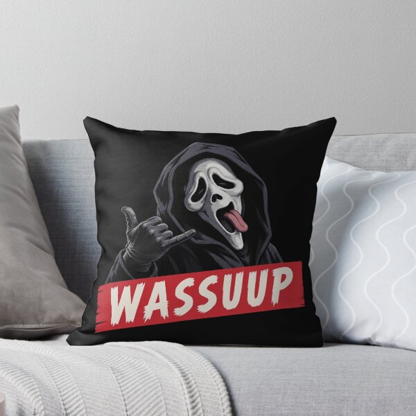 Item preview, Wasssuuup Ghost Face designed and sold by DebellismyrArts.