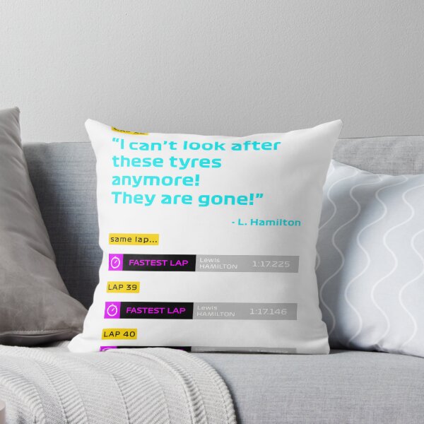 Item preview, Funny Racing Car Design with 'These Tires Are Gone' Quote Inspired by Hamilton designed and sold by PORTALSTAR.