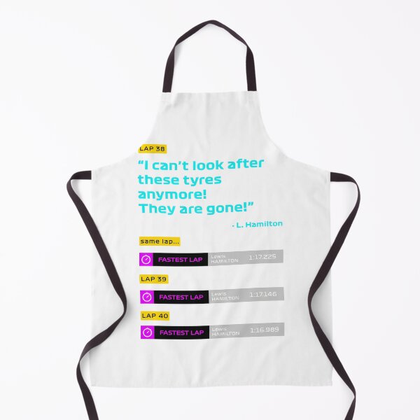 Item preview, Funny Racing Car Design with 'These Tires Are Gone' Quote Inspired by Hamilton designed and sold by PORTALSTAR.