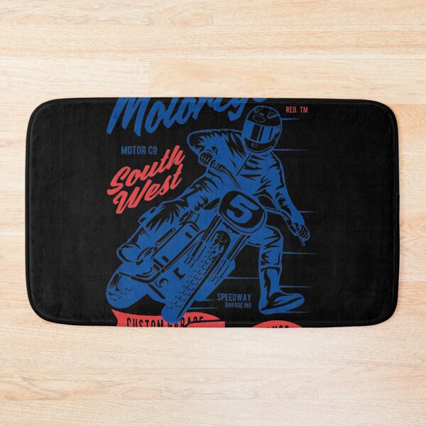 Item preview, Retro Motorcycle Flat Track Racer 1981 Vintage Art designed and sold by Dianebert18.