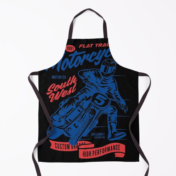 Item preview, Retro Motorcycle Flat Track Racer 1981 Vintage Art designed and sold by Dianebert18.