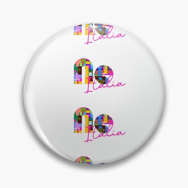 Item preview, Ne, Genova, Italia, colorful typography design for travellers designed and sold by Wanderful-roads.