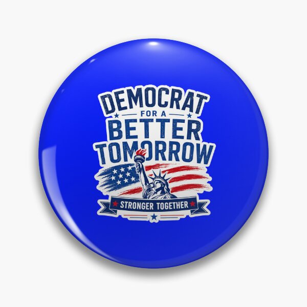Item preview, Democratic Supporter 2026 Midterm Election Design designed and sold by RedCircleArt.