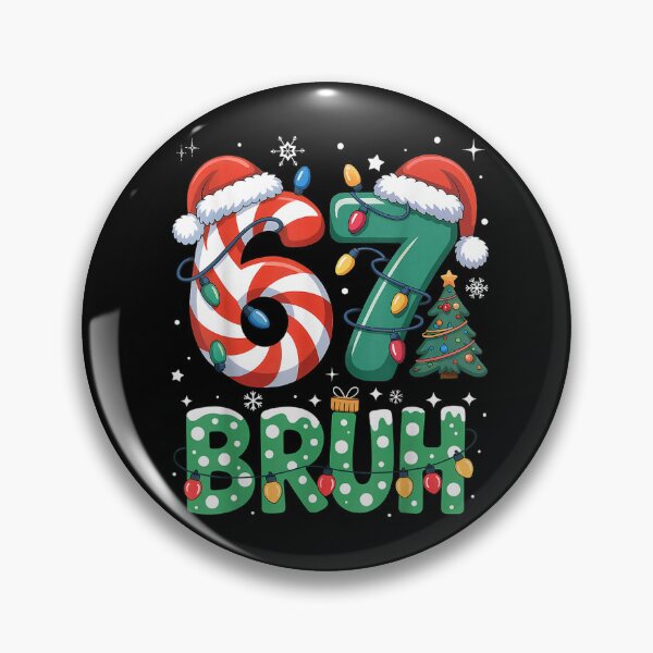 Item preview, Bruh 67 Six Seven 6 7 Meme Christmas Funny Boy Girl Kids designed and sold by WilliaMaler.