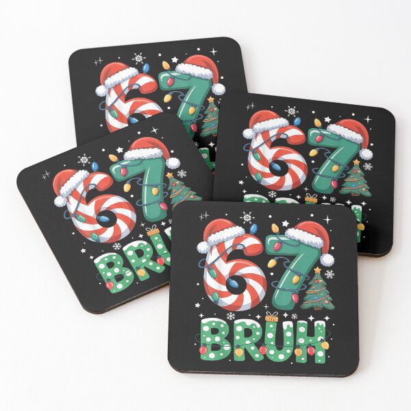 Item preview, Bruh 67 Six Seven 6 7 Meme Christmas Funny Boy Girl Kids designed and sold by WilliaMaler.