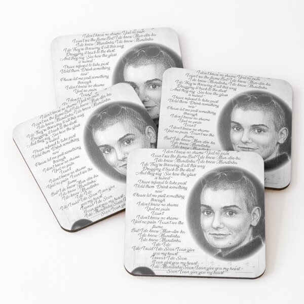Item preview, Sinéad O'Connor Mandinka – Irish Music Icon | Portrait Art Print designed and sold by ConorKeeganArt.
