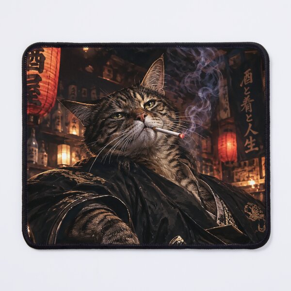 Item preview, cat samurai designed and sold by cloud lee.
