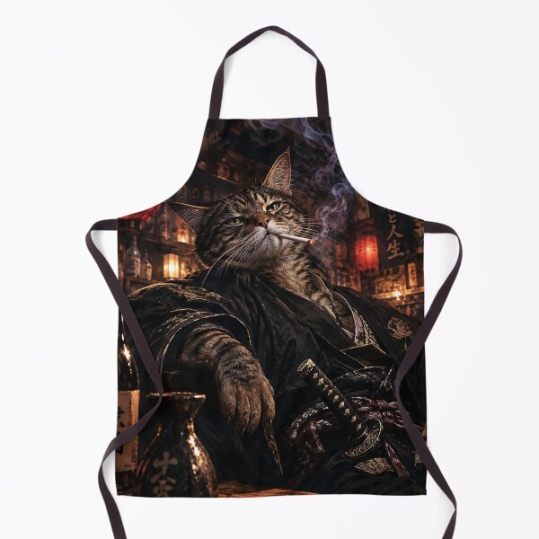 Item preview, cat samurai designed and sold by cloud lee.