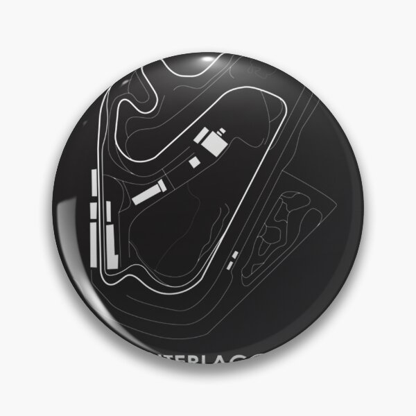 Item preview, Interlagos Brazil Racing Circuit Track Map Design in White designed and sold by PORTALSTAR.