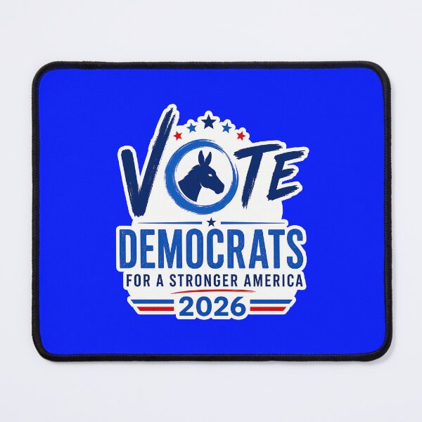 Item preview, Democratic Supporter 2026 Midterm Election Design designed and sold by RedCircleArt.