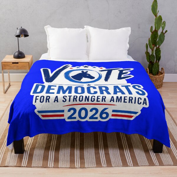 Item preview, Democratic Supporter 2026 Midterm Election Design designed and sold by RedCircleArt.
