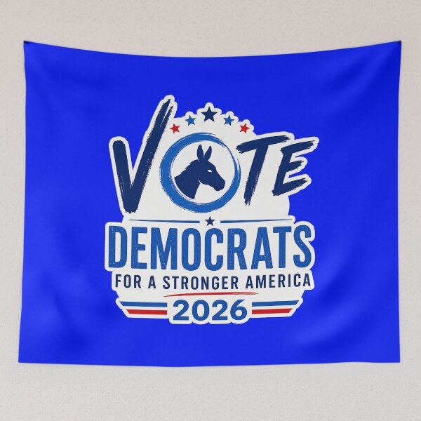Item preview, Democratic Supporter 2026 Midterm Election Design designed and sold by RedCircleArt.