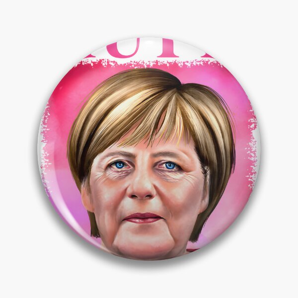 Item preview, Mutti Merkel Inspired Political Satire Illustration Design designed and sold by Medjz.