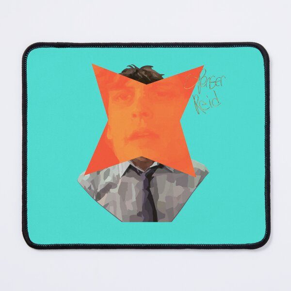 Item preview, Spencer Reid Star Overlay Criminal Minds Fanart Graphic designed and sold by GlitchGridArt.