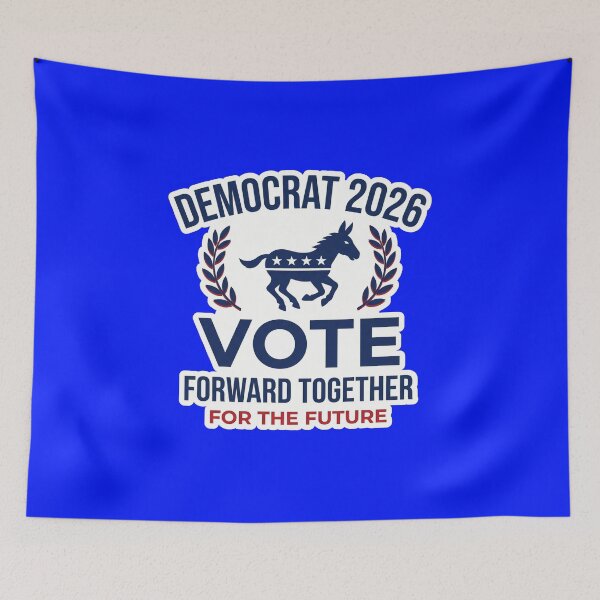 Item preview, Democratic Supporter 2026 Midterm Election Design designed and sold by RedCircleArt.