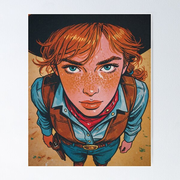 Item preview, Cowgirl designed and sold by The King's general goods.