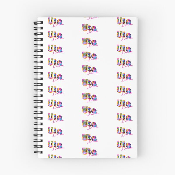 Item preview, Uta, Cagliari, Italia, colorful typography design for travellers designed and sold by Wanderful-roads.