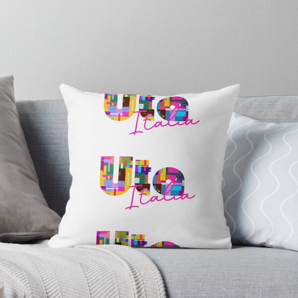 Item preview, Uta, Cagliari, Italia, colorful typography design for travellers designed and sold by Wanderful-roads.