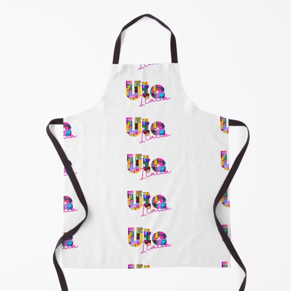 Item preview, Uta, Cagliari, Italia, colorful typography design for travellers designed and sold by Wanderful-roads.