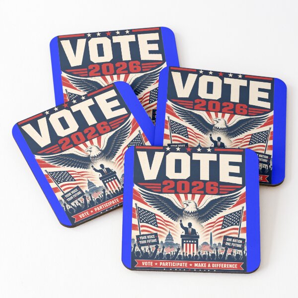 Item preview, Democratic Supporter 2026 Midterm Election Design designed and sold by RedCircleArt.