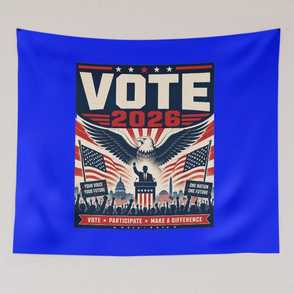 Item preview, Democratic Supporter 2026 Midterm Election Design designed and sold by RedCircleArt.
