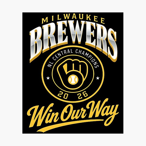 Item preview, Milwaukee Brewers - 2026 NL Central Champions - Win Our Way designed and sold by ismaelgeme.