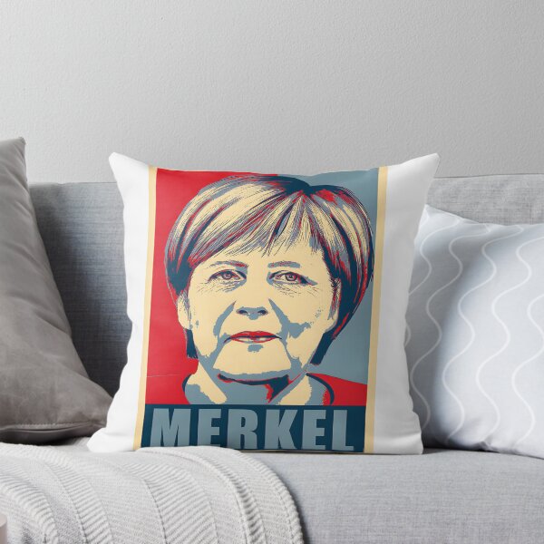 Item preview, Angela Merkel Hope Inspirational Political Leader Portrait Design designed and sold by Medjz.