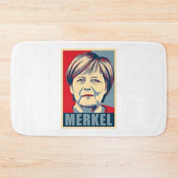 Item preview, Angela Merkel Hope Inspirational Political Leader Portrait Design designed and sold by Medjz.