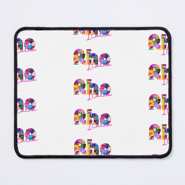Item preview, Rho, Milano, Italia, colorful typography design for travellers designed and sold by Wanderful-roads.