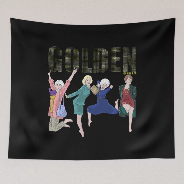 Item preview, Golden Girls Pixel Art Retro Characters Joyful Poses designed and sold by Dianebert18.