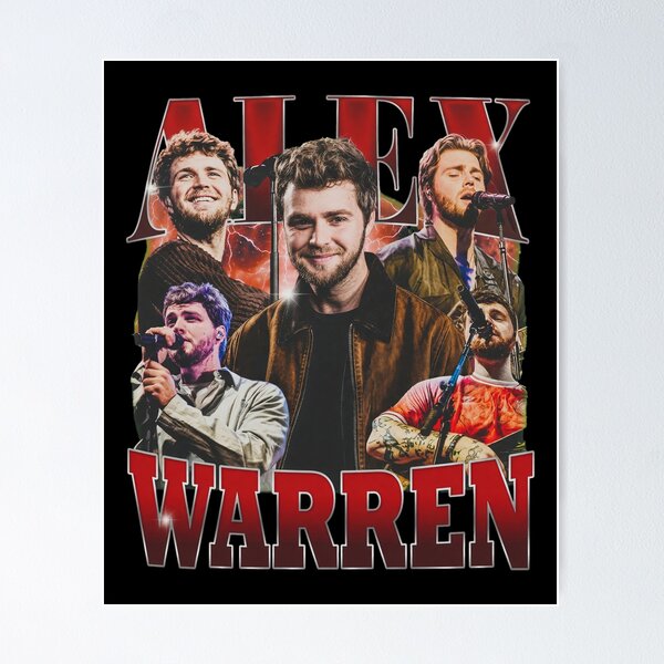 Item preview, Alex Warren Retro Collage designed and sold by Dianebert18.
