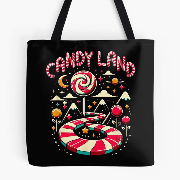 Item preview, Xmas Candy Land Rainbow Trail Candy Cane Merry Christmas designed and sold by WilliaMaler.