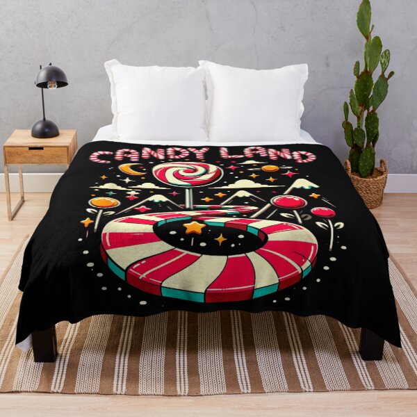 Item preview, Xmas Candy Land Rainbow Trail Candy Cane Merry Christmas designed and sold by WilliaMaler.