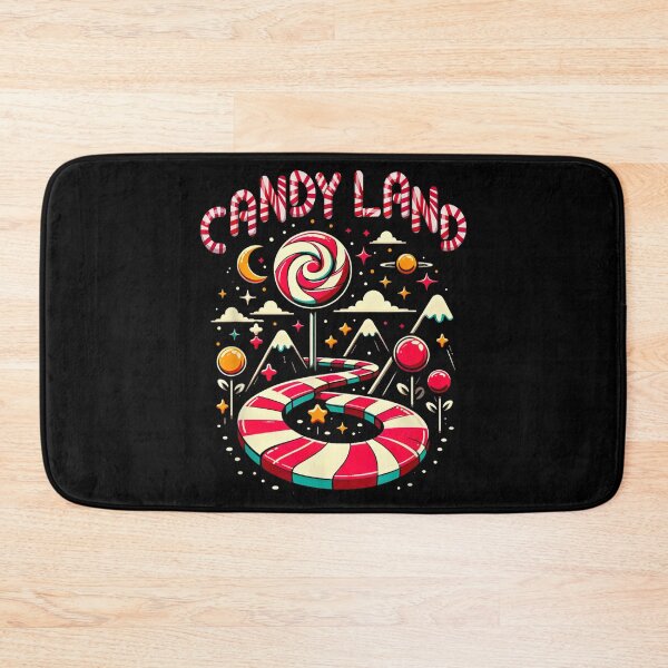 Item preview, Xmas Candy Land Rainbow Trail Candy Cane Merry Christmas designed and sold by WilliaMaler.