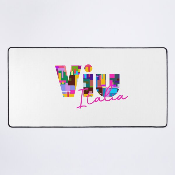 Item preview, Viù, Torino, Italia, colorful typography design for travellers designed and sold by Wanderful-roads.