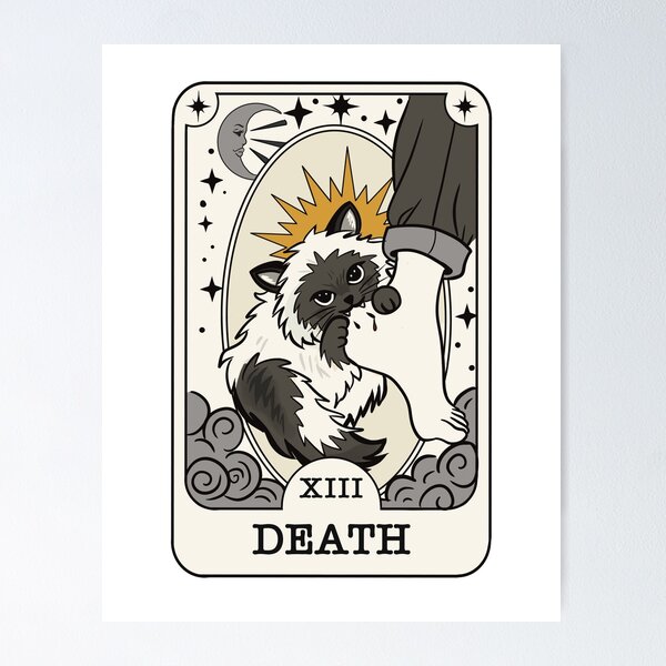 Item preview, Cat of Death Tarot designed and sold by Chuckles.
