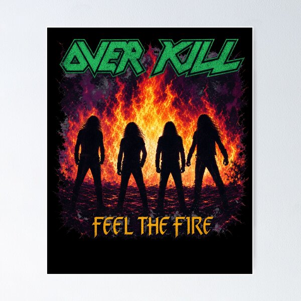 Artikelvorschau, Overkill Feel The Fire entworfen und verkauft von ericoutlawo.