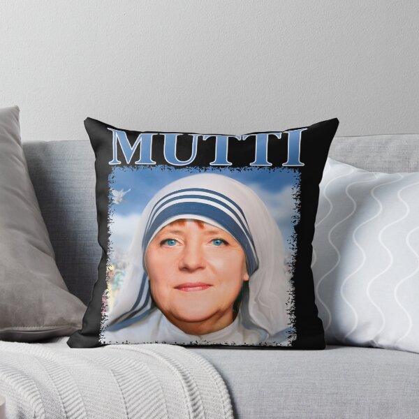 Item preview, Mutti Merkel Artistic Portrait Illustration designed and sold by Medjz.