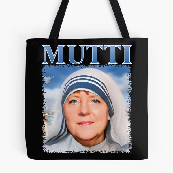 Item preview, Mutti Merkel Artistic Portrait Illustration designed and sold by Medjz.