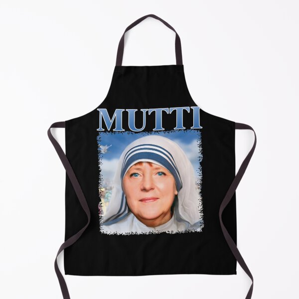 Item preview, Mutti Merkel Artistic Portrait Illustration designed and sold by Medjz.