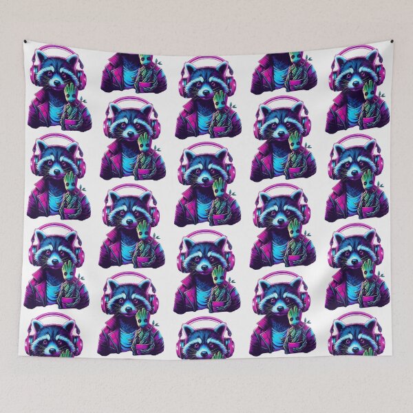 Item preview, Raccoon designed and sold by rianroblewski.