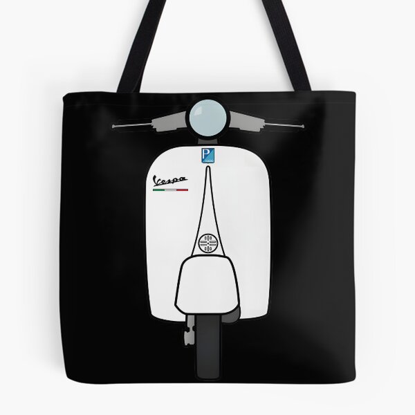 Item preview, Classic Vespa Scooter Front View Vintage Style Illustration Design designed and sold by PORTALSTAR.