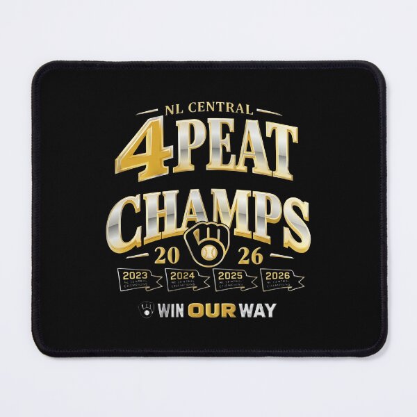 Item preview, Milwaukee Brewers - 2026 NL Central 4Peat Champs - Win Our Way designed and sold by ismaelgeme.
