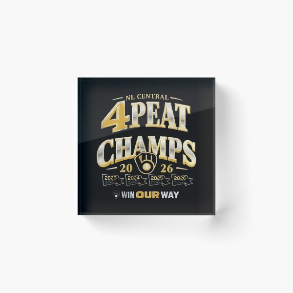 Item preview, Milwaukee Brewers - 2026 NL Central 4Peat Champs - Win Our Way designed and sold by ismaelgeme.